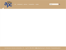 Tablet Screenshot of apcbrasil.org